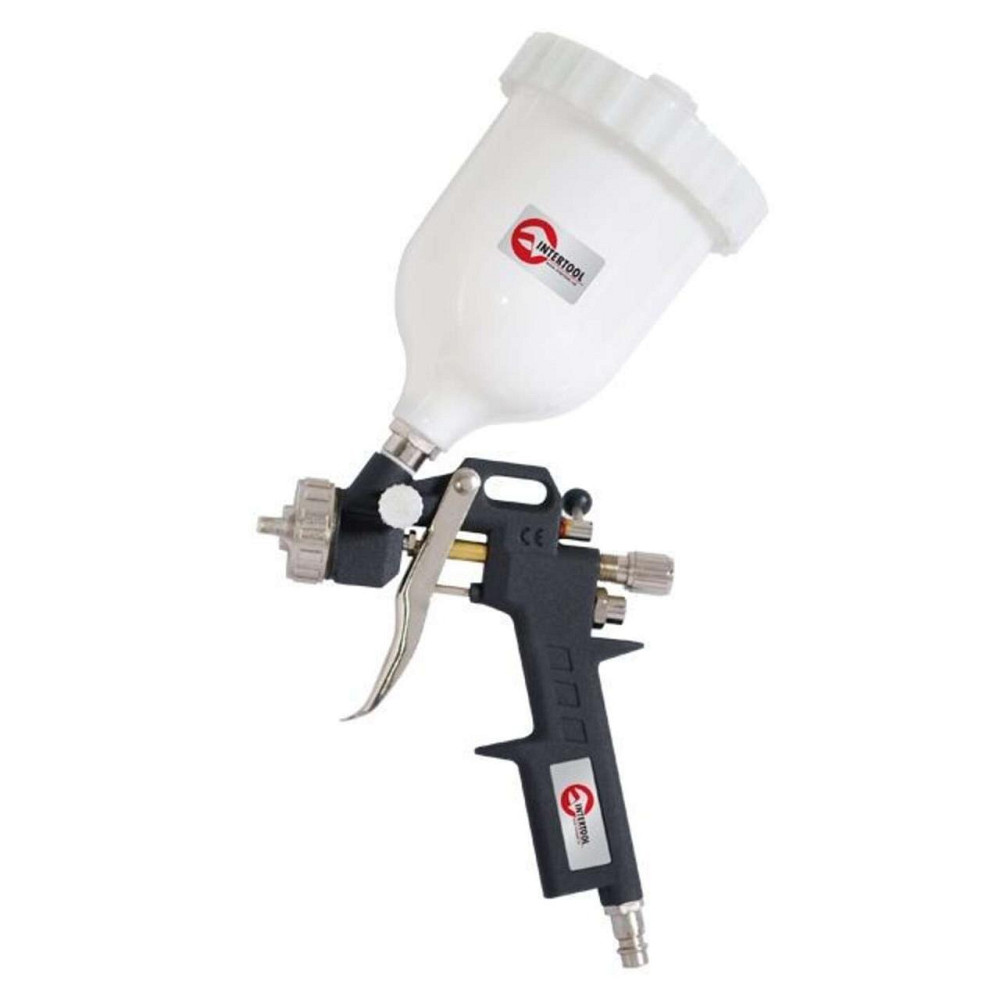 Фарбопульт пневматический HP, форсунка 1.5мм, верхний пластиковый бачок 600мл, 3 регулировки, 5bar Мукачево - изображение 1