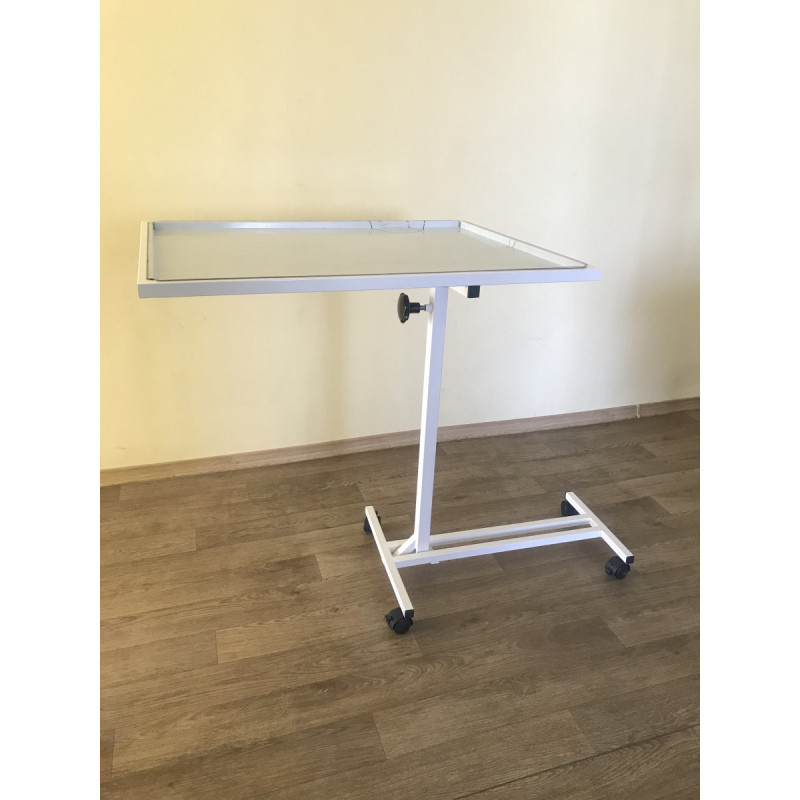 Столик хирургический медицинский АТОН СТ-ХВ-Н (с увеличенной столешницей) для приборов, оборудования ... Днепр - изображение 2