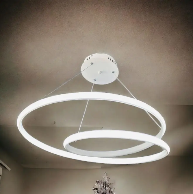 Светодиодная люстра Сияние PJ803 (Белая) 46см Винница - изображение 5