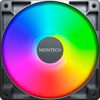 Кулер для корпуса MONTECH GF120 PWM BLACK Винница - изображение 2