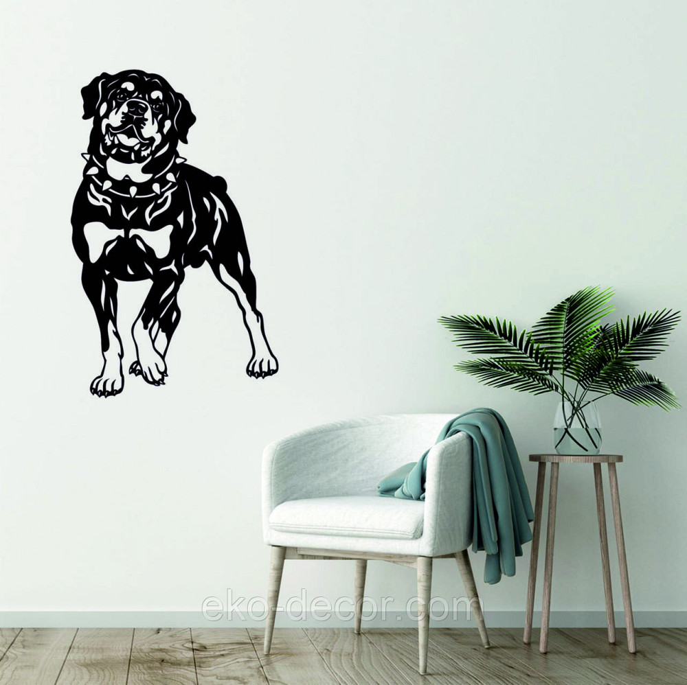 Декоративне настінне Панно «Ротвелер», Декор на стіну Київ - фото 6