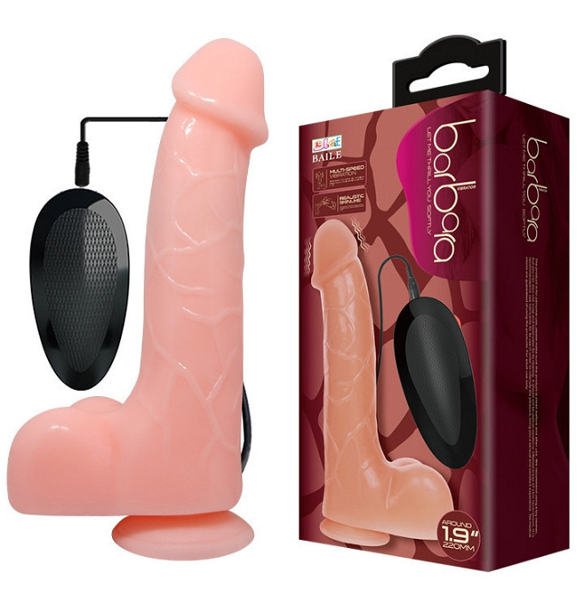Вибратор на присоске BAILE - Barbara Multi-speed vibration, BW-008074ZSY Sex Aura Киев - изображение 2
