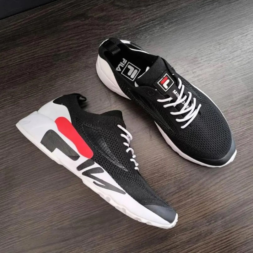 Кросівки FILA Чорні Чоловічі Філа Тканинні Літні для бігу (розміри: 41,42,43,44,45) Дніпро - фото 10