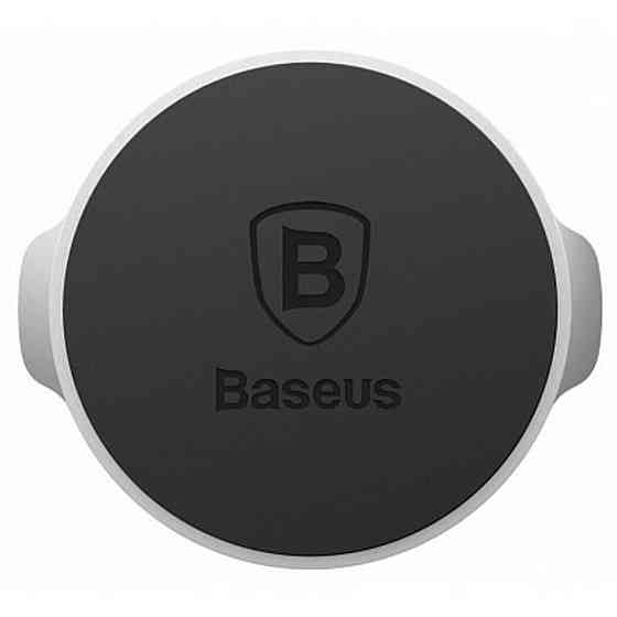 Тримач для мобiльного Baseus Small Ears Magnetic Flat Type Silver Киев