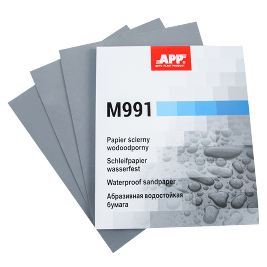 Абразивний папір водостійкий 