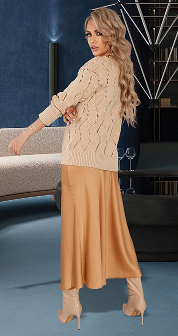 Гарний ажурний светр (46-48) Киев - изображение 5