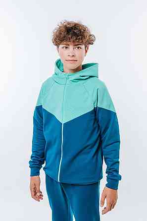 Костюм спортивный для мальчиков, морская волна рост 140  топ Юрма одяг Киев