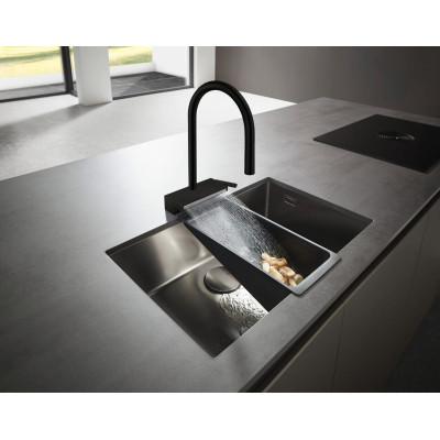 Смеситель Hansgrohe Aquno Select M81 , 22 см , чорний матовий (73837670) Винница - изображение 2