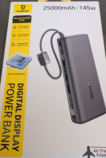 Повербанк Baseus 25000mAh, 145w. Харьков - изображение 2