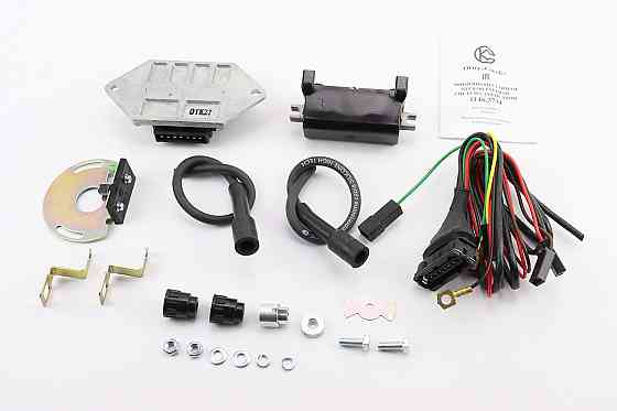 БСЗ / мікропроцесорна система запалювання 1146.3734, з новою котушкою 1135.3705М 6-12V, з силіконовими бронепроводами і надсвічниками Киев