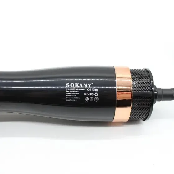 Фен-щітка SK-15031 1000 Вт, 3 в 1: фен, щітка для випрямлення, насадка для завивки, універсальне укл Одеса