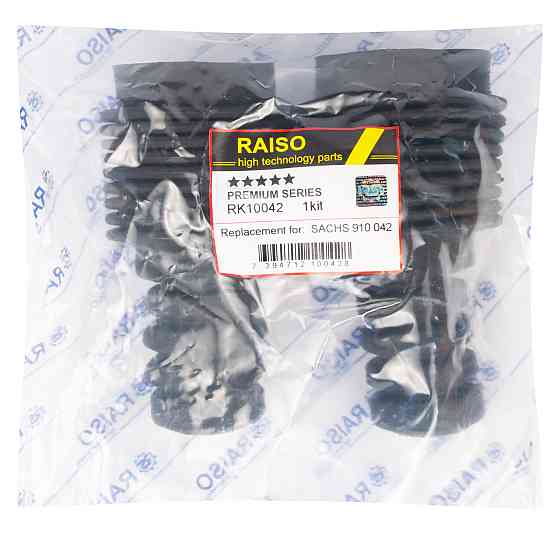 Пильник переднього амортизатора Raiso (Швеція) Renault Grand Scenic II 02-09 (к-т 2 шт) #RK10042 UATBQFD22 Ковель