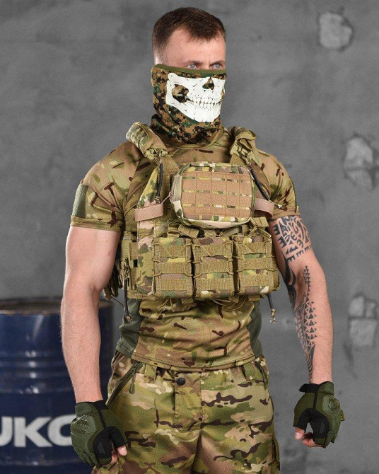 Плитоноска мультикам  4 точки сброса sapfir  ВТ7924 Одесса - изображение 3