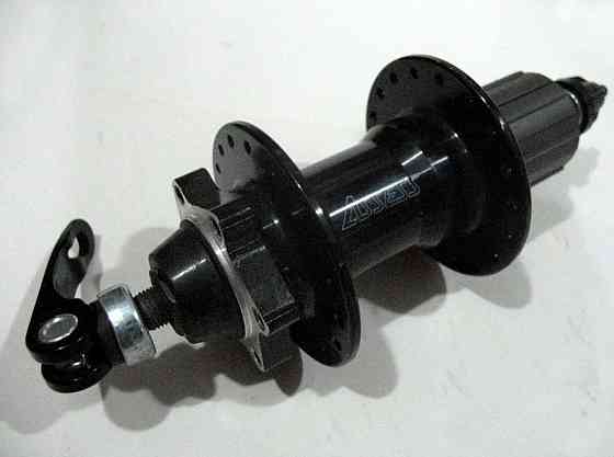 Втулка заднього колеса велосипеда (алюміній) (36 спиць, під диск, касета, ексцентрик) (ASSESS) Мукачево