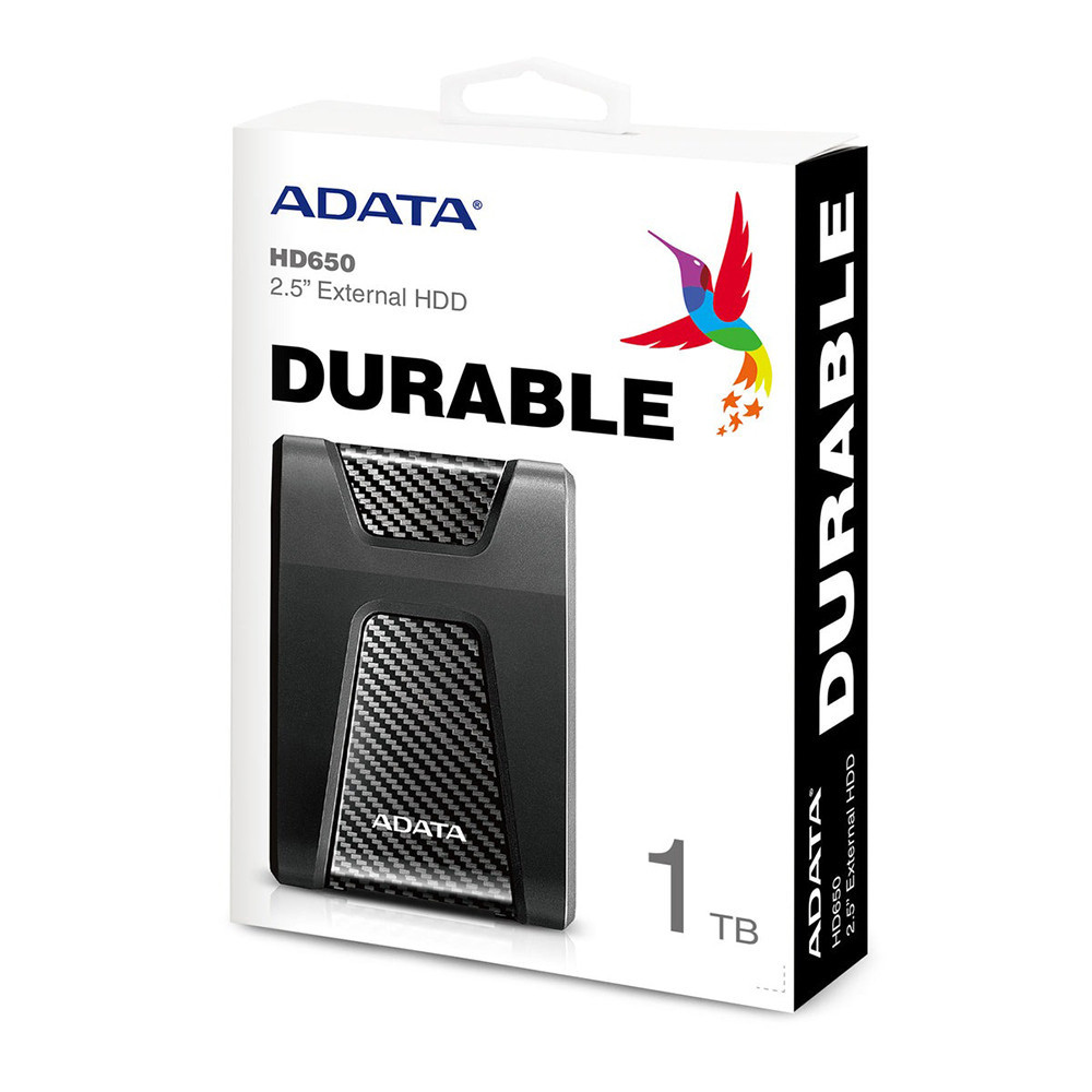Жорсткий диск ADATA HD650 1TB USB 3.1 чорний Київ - фото 5