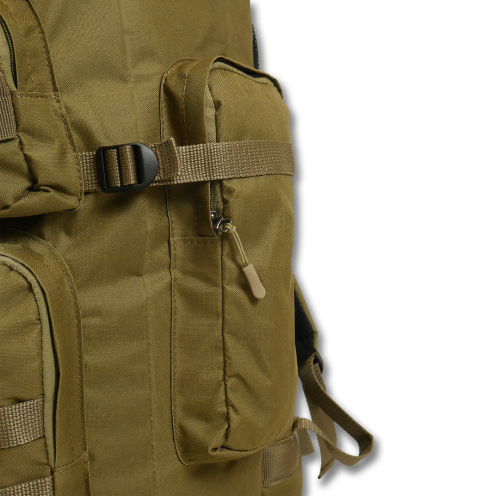 Тактичний рюкзак 70л койот. Великий рюкзак тактичний, армійський рюкзак на 70 літрів Київ - фото 8
