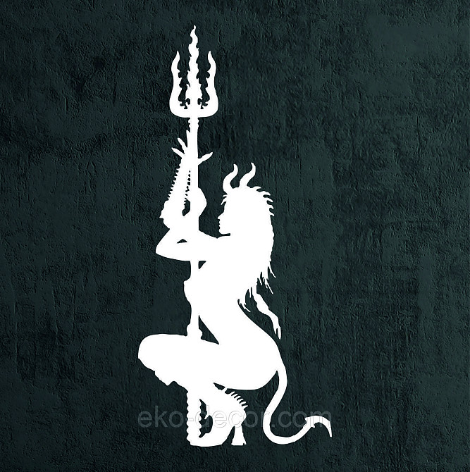 Декоративне настінне Панно «Дівчина Дияволиця», Декор на стіну Київ - фото 7