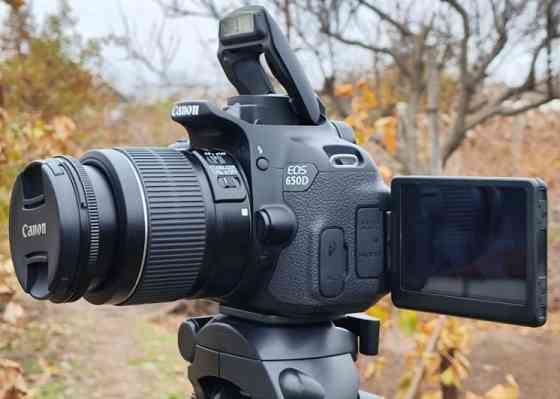 Фотоаппарат Canon 650D Сенсорный Зеркальный Харьков