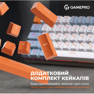 Клавіатура GamePro MK130R Hot-Swap Red Swich RGB USB UA Black (MK130R) Вінниця - фото 11