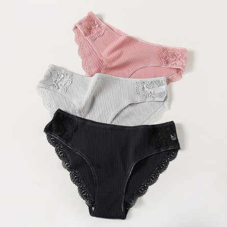 Женские трусы XXL (50 размер) - в наборе 3шт. 95% cotton, 5% elastan Киев - изображение 2