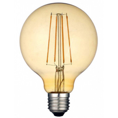 Лампочка TITANUM Filament G95 6W E27 2200K бронза (TLFG9506272A) Вінниця - фото 1