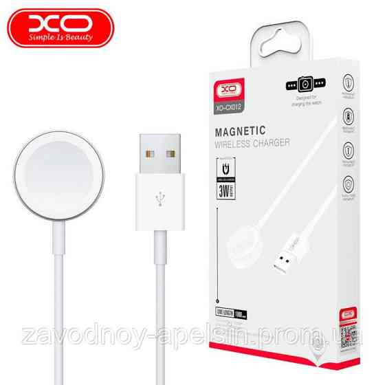 Заряджання магнітний кабель USB Apple Watch 5 6 7 se (XO) Одеса