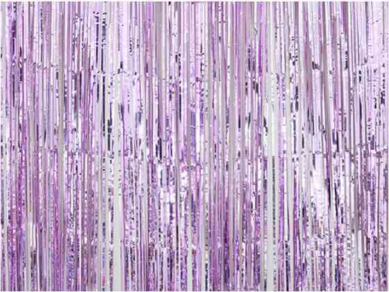 Шторка з дощику для фотозони 2м на 1м рожевий Київ