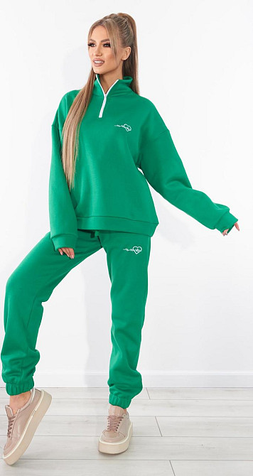 Теплий костюм на флісі з вишивкою (42) Київ - фото 2