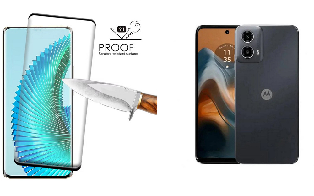 Защитное стекло HyperGlass Pro для Motorola Moto G34 5G – максимальная чувствительность и защита Киев - изображение 1