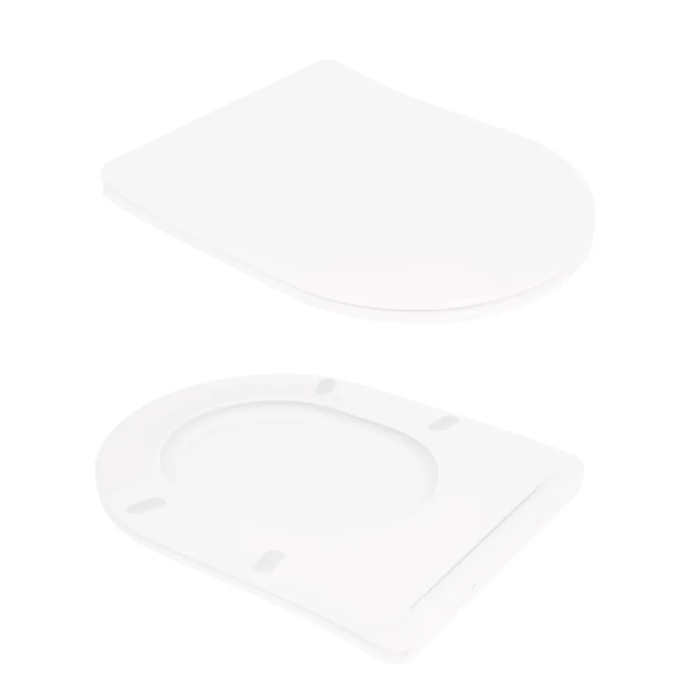 Унітаз підлоговий Qtap Virgo Ultra Quiet безобідковий із сидінням Soft-Close WHITE QT18226092AW Київ - фото 16