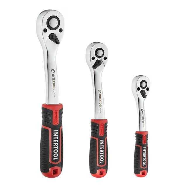 Набір інструментів INTERTOOL 1/2 "& 3/8" & 1/4 ", 171од., Cr-V STORM - для щоденного використання Львів - фото 5