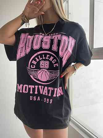 Футболка жіноча з принтом  42 Сіра 2664083196 Дніпро