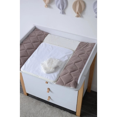 Пеленальный матрасик Верес Velour Mokko 72х80 см (429.8) Винница - изображение 3