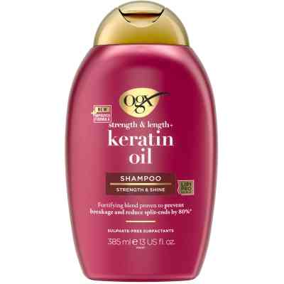Шампунь OGX Keratin Oil проти ламкості з кератиновою олією 385 мл (0022796977519) Вінниця