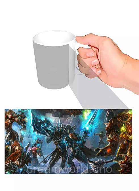 Чашка з принтом Heroes of the Storm Харків - фото 1