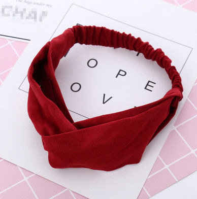 Пов'язка для волосся жіноча червона Київ - фото 1