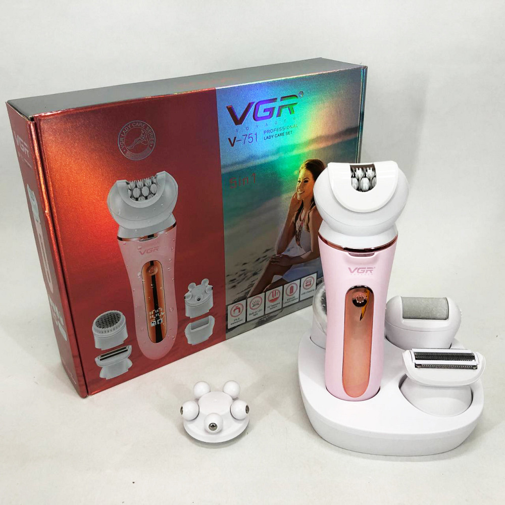 Эпиляторы для всех зон VGR, Пемза для шелушения пяток Эпилятор удаления незаметных волос IB-23 Львов - изображение 1