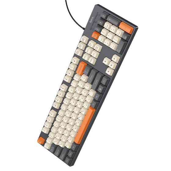 Клавіатура HOCO GM61 Murphy 3-color wired keyboard(Ukrainian version) star gray Одеса