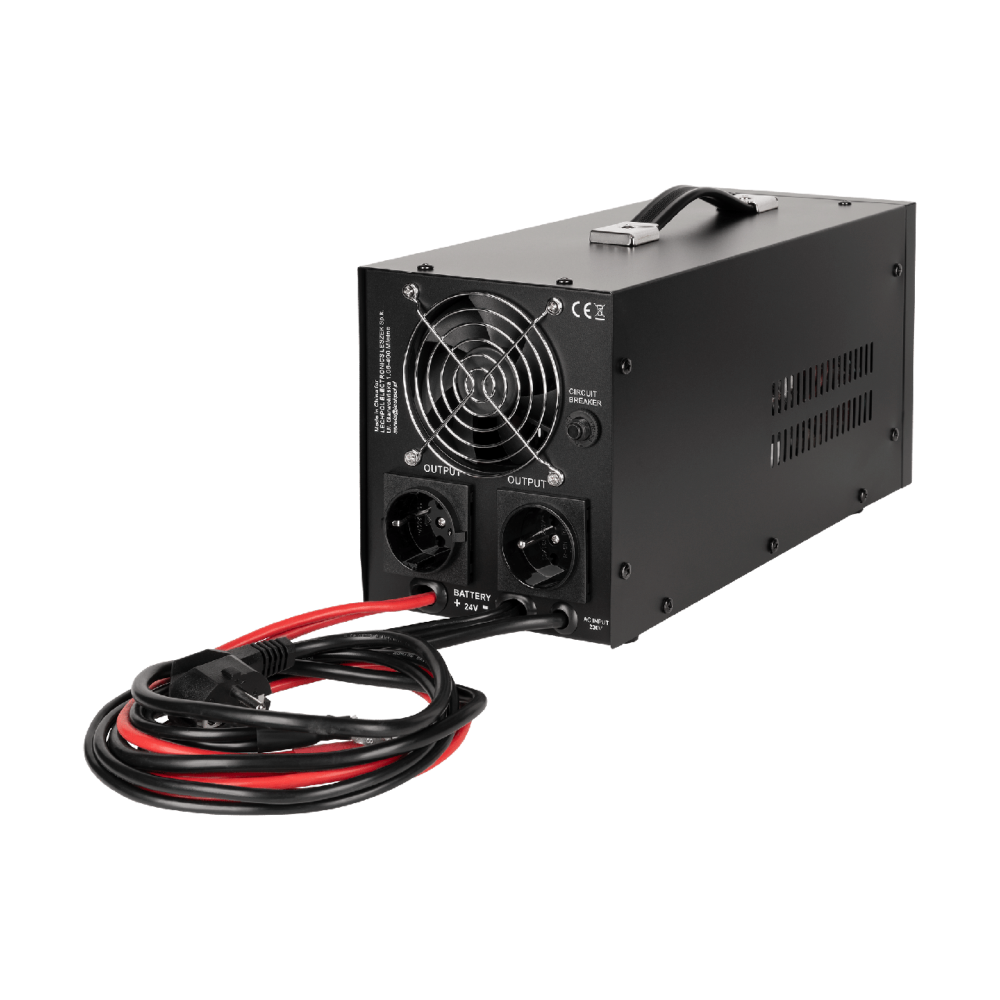 Источник бесперебойного питания Kemot PROsinus-1500 ИБП с чистой синусоидой бесперебойник 1050 Вт для котла насоса автоматики Тернополь - изображение 4