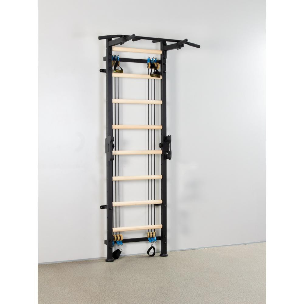 Шведская стенка с эспандерами спортивная для детей и взрослых усиленная металлическая для семьи в квартиру Кам'янське - фото 5