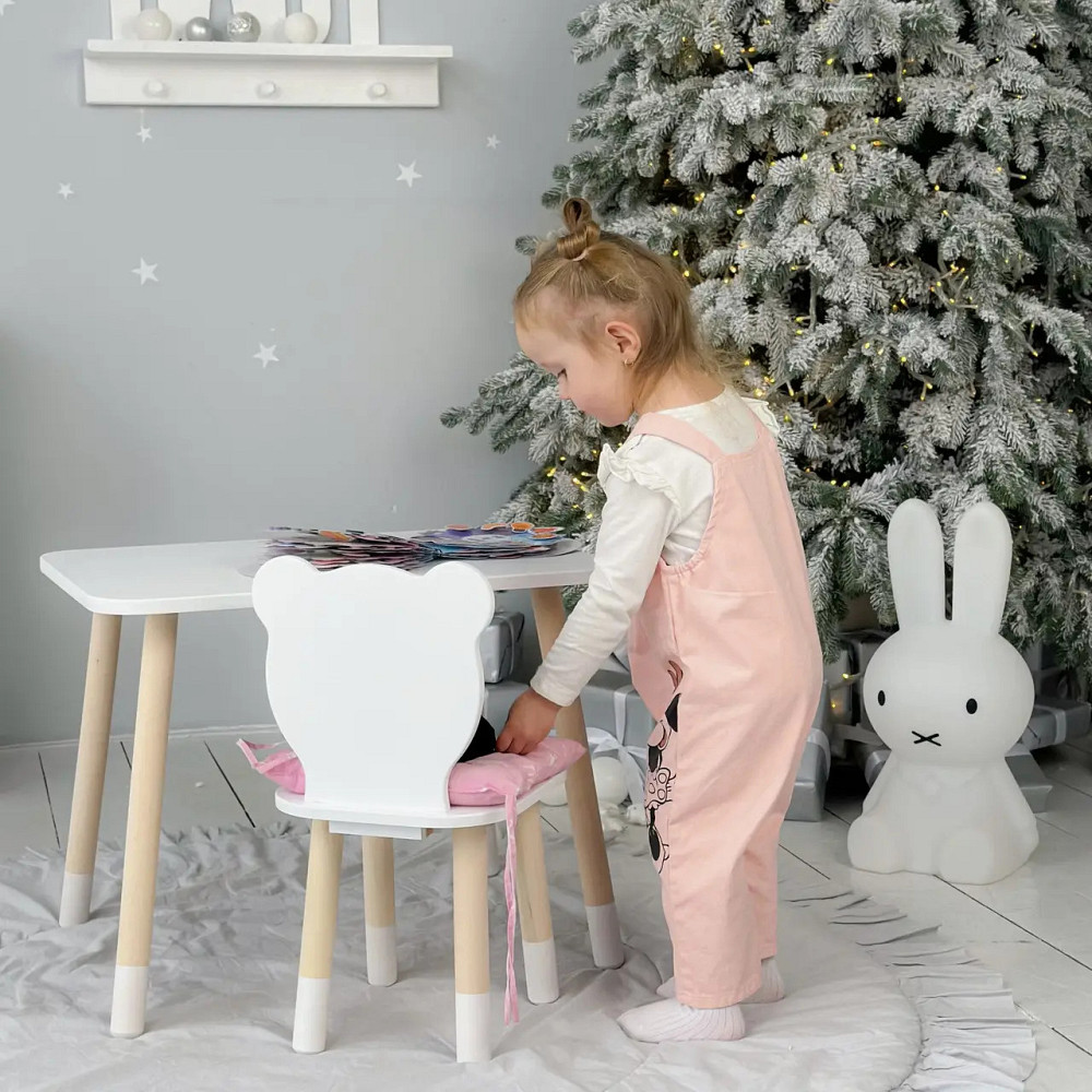 Детский комплект мебели столик и стульчик для рисования, столик из дерева для малыша для обучения и творчества Киев - изображение 9