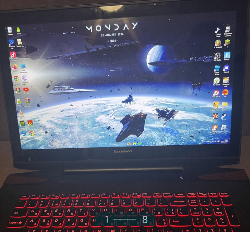 Игровой Ноутбук: Lenovo Y70-70 , диагональ 17.3 Харьков - изображение 1