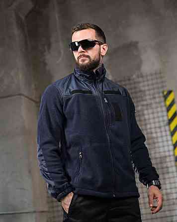 Тактическая флисовка DETROID  синяя ПП4747 Одесса