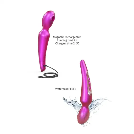 Стимулятор для клитора Love To Love Pleaser Iridescent Berry, эффект постукивания, 5 режимов Львов