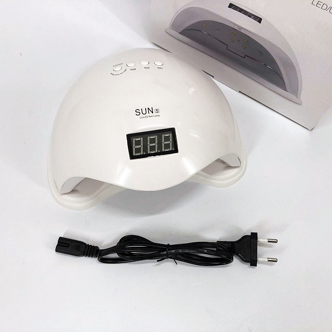 Сушарка для лаку SUNUV SUN 5 PLUS 48W, Універсальна лампа для сушіння гель-лаку Сушарка нігтів EY-68 Одеса - фото 4