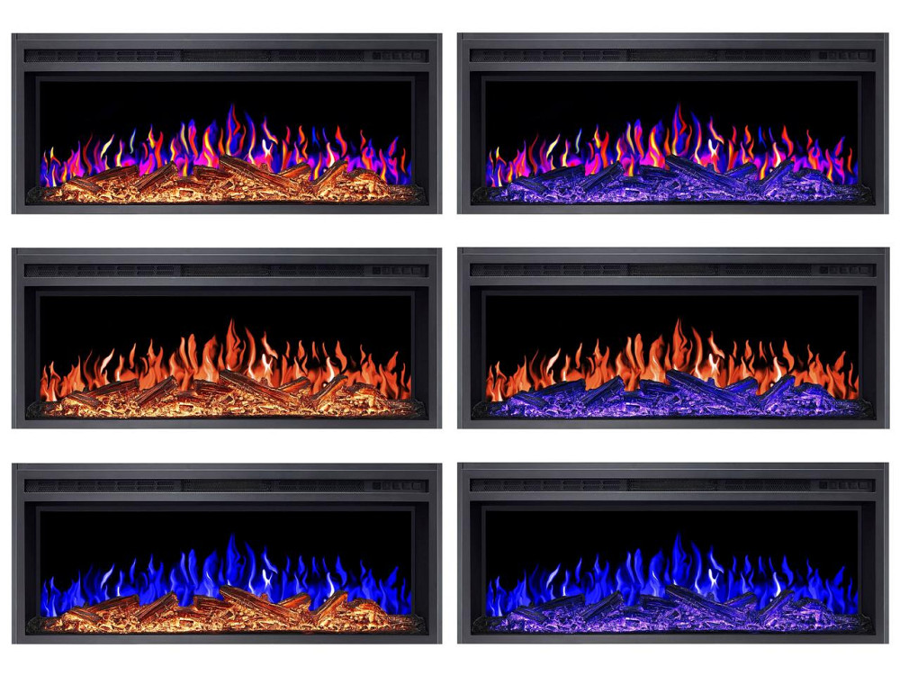 Електрокамін ArtiFlame AF38 Multicolor з обігрівом і звуком горіння вогню Львів - фото 5