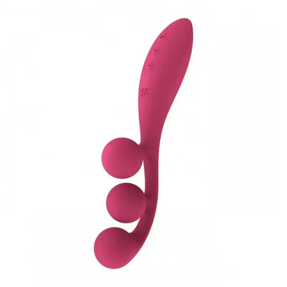 Універсальний вібратор Satisfyer Tri Ball 1, 3 мотори, гнеться Львів