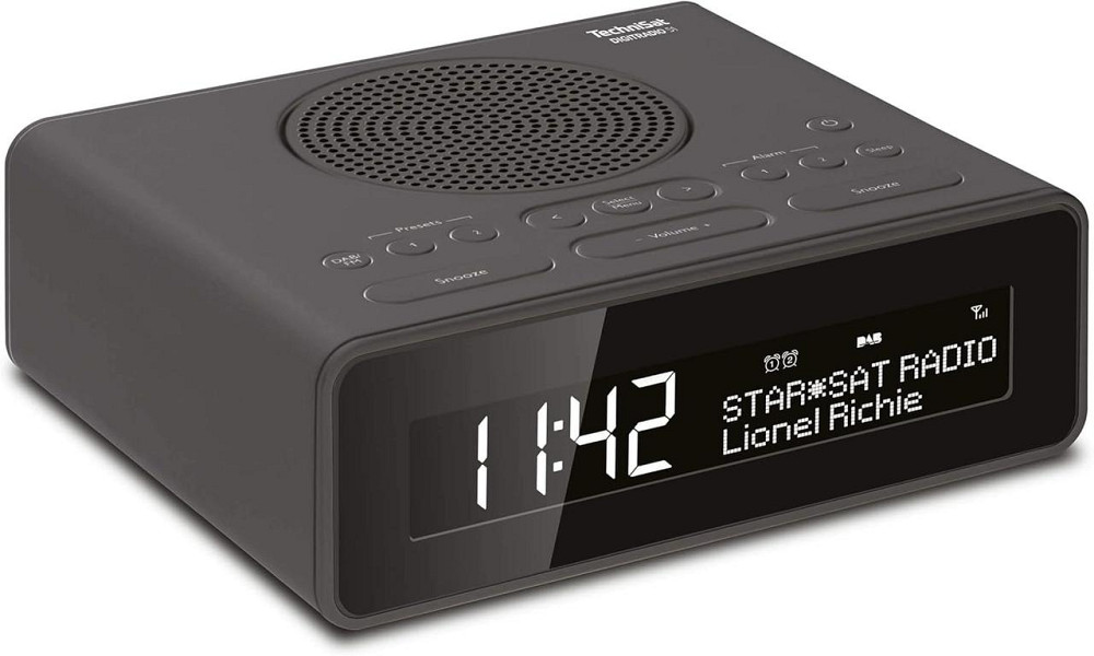 Будильник TechniSat Digitradio 51 DAB+ FM с двумя будильниками таймер сна регулируемая яркость дисплея черный Киев - изображение 1