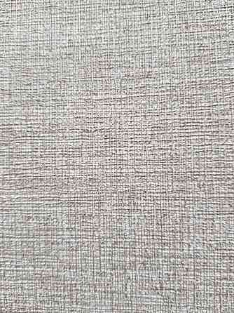 Шпалери метрові вінілові на флізелін AdaWall Beta метрові однотонні під тканину під льон білий з сірим Київ