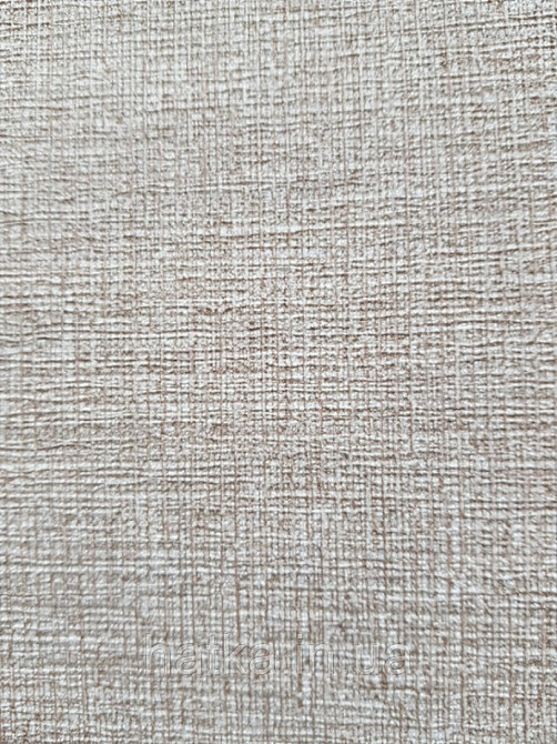 Шпалери метрові вінілові на флізелін AdaWall Beta метрові однотонні під тканину під льон білий з сірим Київ - фото 2